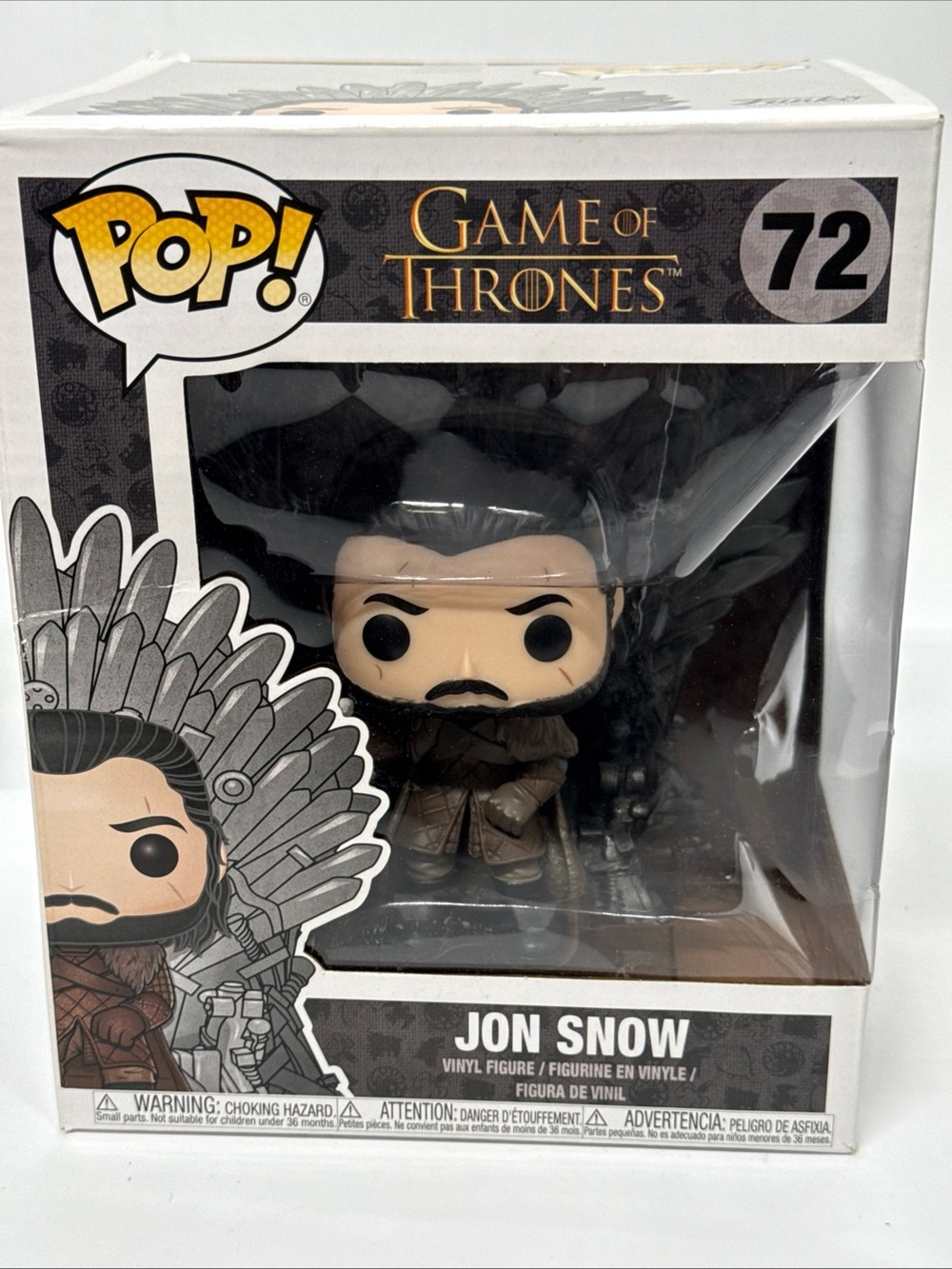 Funko Jon Snow Pop! Vinyl Figure - Black, Brown